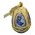 Light Yellow Late 20th Century Mr. Christmas Valerie Parr Hill Musical Egg Angels Hinged Trinket Box Ornament For Sale - Image 8 of 8