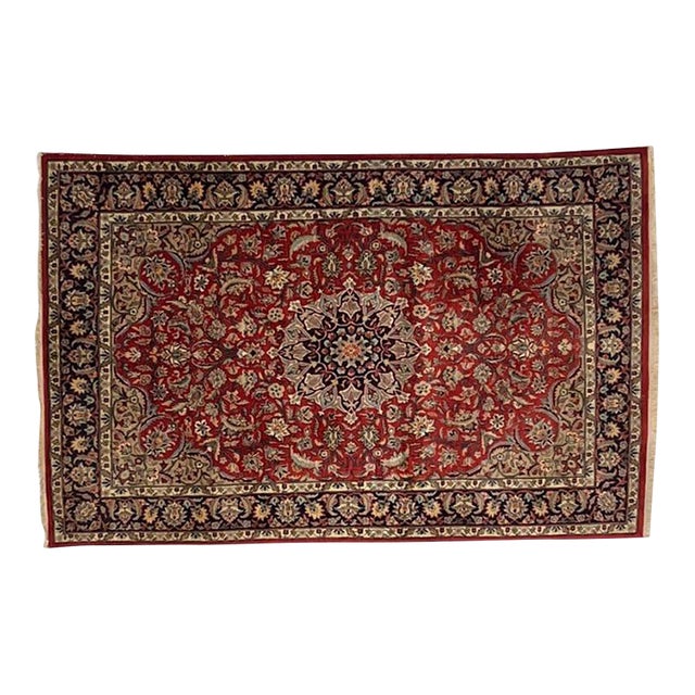 Tabriz Design Rug , 4'2" X 6'4" For Sale
