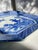 Ceramic Early 20th Century Late Qing Chinese Blue & White Octagonal Landscape Serving Plate For Sale - Image 7 of 16