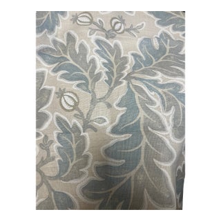 Colefax and Fowler Printed Linen Fabric For Sale