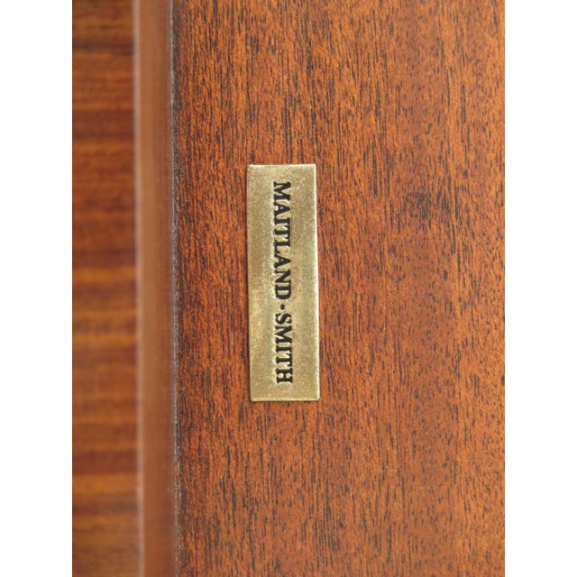 Traditional Maitland Smith Satinwood Inlaid Occasional Cabinet For Sale - Image 10 of 11