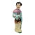 Early 20th Century Antique Chinese Polychrome Porcelain Figurine - Court Lady For Sale