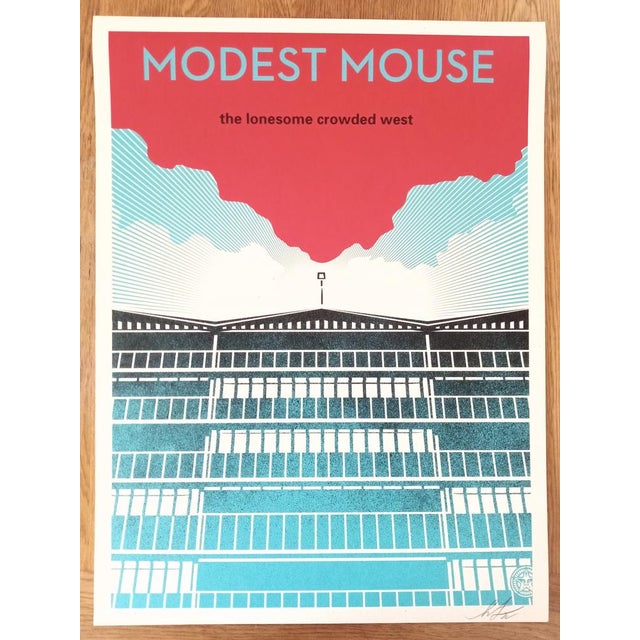 Shepard Fairey (Obey), Modest Mouse, Screenprint For Sale - Image 7 of 8