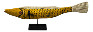 Large Bozo Puppet Fish in Yellow