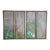 Summer Rain After Saikai Hoitsu Contemporary School Oil Painting Folding Screen For Sale
