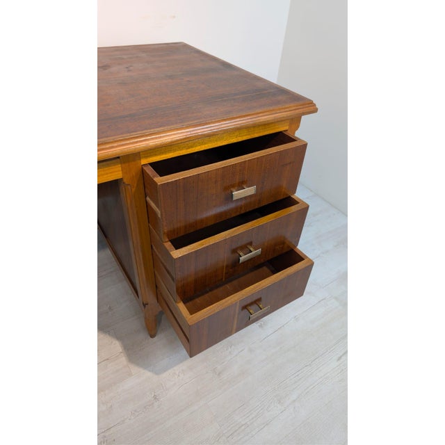 Vintage Danish Teak Desk, 1960s For Sale - Image 6 of 18