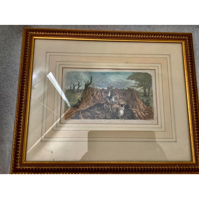 The Hunt of Wildlife Lithograph For Sale - Image 4 of 6