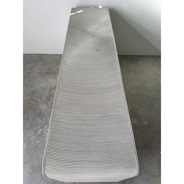 1970s Vintage Gabriella Crespi Style Pencil Reed Rattan Dresser For Sale - Image 9 of 14