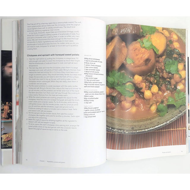 White 2008 Autographed First Edition of Ottolenghi: The Cookbook by Yotam Ottolenghi & Sami Tamimi For Sale - Image 8 of 12