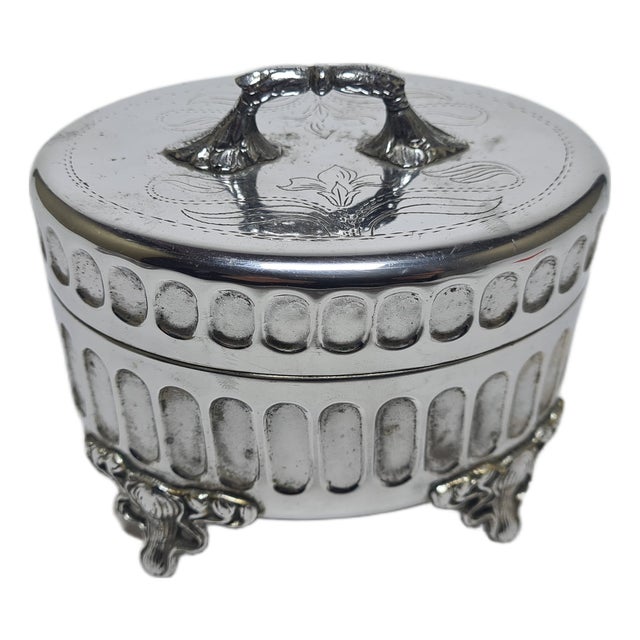 Sugar Bowl from Jarra, Poland, 1890s For Sale