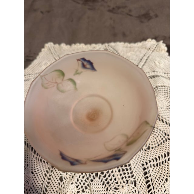 Tiffin Vintage Pink Satin Glass For Sale - Image 4 of 6