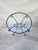 1970s Wrought Iron Glass Table For Sale - Image 5 of 7