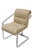 1970s Vintage Signed Lion in Frost Lucite and Leather Upholstered Dining Chairs, Set of 4, 1970's For Sale - Image 5 of 12