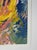Contemporary Contemporary Abstract Blue and Yellow Painting For Sale - Image 3 of 6