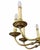 Large Vintage Ormolu Brass Chandelier with Ten Lights and Arms, 1960 For Sale - Image 3 of 7