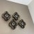 Fat Lava Brown & Beige Ceramic Wall Lights from Pan Ceramics, Germany, 1970s, Set of 4 For Sale - Image 11 of 18