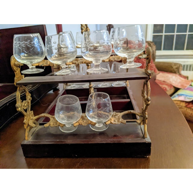 Late 19th Century Late 19th Century Napoleon III Tantalus For Sale - Image 5 of 12