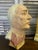Antique Italian Impruneta Terracotta Statue of Giotto Di Bondone | Hand-Painted Sculpture | Florence, Circa 1880 For Sale - Image 6 of 7