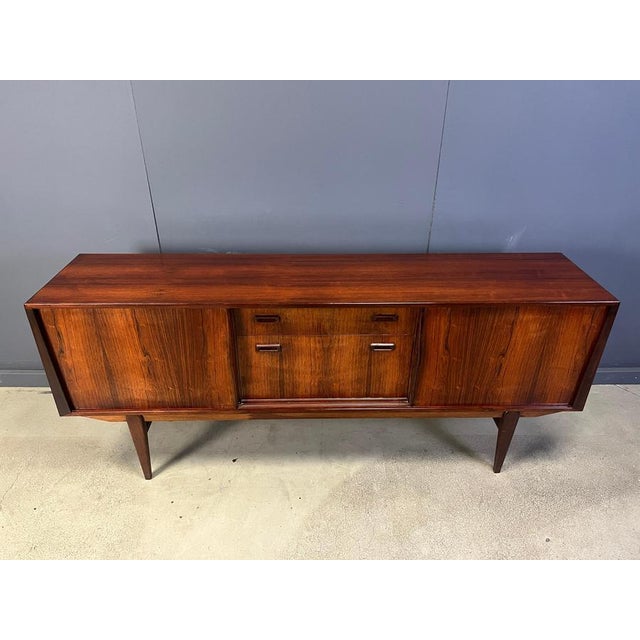 Vintage Scandinavian Rosewood Sideboard, 1960s For Sale - Image 3 of 13