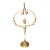 1910s French Bronze Ormolu Bronze Mounted Bronze Table Lamp For Sale