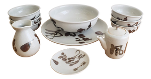 Japanese Bowls and Serving Pieces - Set of 11