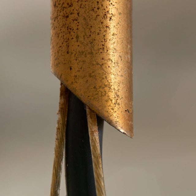 Baby Blue 1970s Italian Blue Striped Murano Glass Pendant by La Murrina For Sale - Image 8 of 9