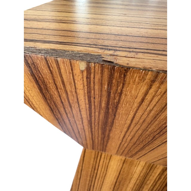 Christian Liaigre Attributed Nagato Side Table by Gus For Sale - Image 10 of 12