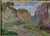 Large Asian Landscape, 1960s, Oil on Canvas, Framed For Sale - Image 10 of 13