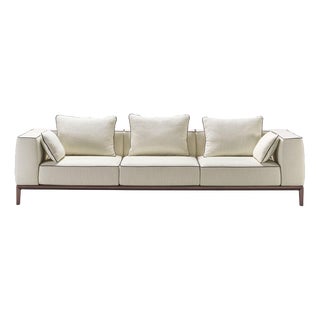 Milo White Sofa by Stefano Giovannoni For Sale