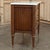 Antique French Louis XVI Mahogany Carrara Marble Top Commode For Sale - Image 10 of 15