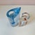 Kosta Boda Vintage Kosta Boda 'Two Sweet Hearts' Glass Votive Candle Holder Set For Sale - Image 4 of 10