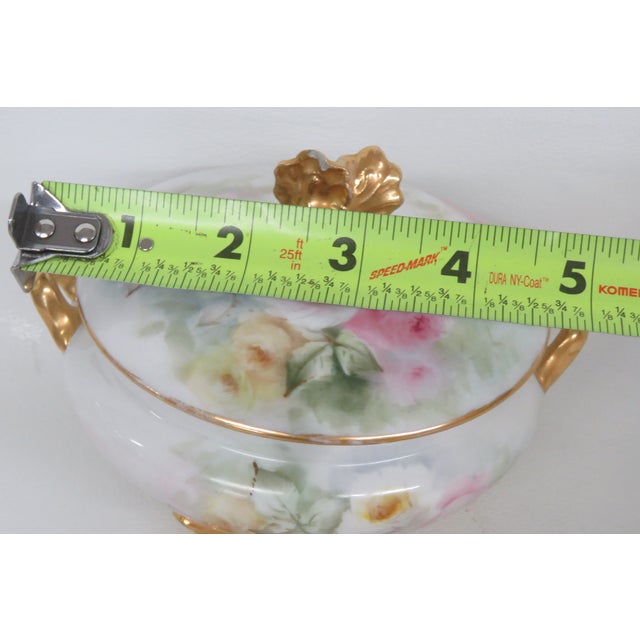 Gda Limoges France Porcelain Lidded Sugar Bowl 4572b For Sale - Image 14 of 18