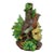 Hugo Lonitz Majolica Partridge and Chicks Candelabra Base For Sale