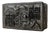 Vintage Japanese Silver-Plated Box with Dragon Motif and Wood Inlay, Early 19th Century For Sale