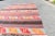 1970s Rustic Hand Knotted Red Striped Rug For Sale In Sacramento - Image 6 of 11
