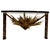 Brutalist Torch‑Cut Sunburst Coffee Table Mid-Century Modern Silas Seandel Style For Sale - Image 12 of 12