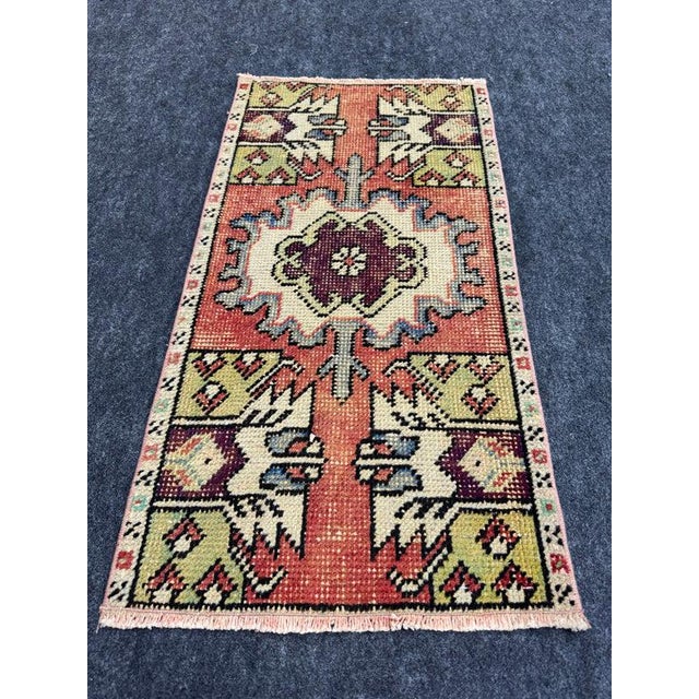 Turkish Yastik Rug 1'5" x 2'9" #23915 Explore a curated collection of hallway runners, wool rugs, and handmade...