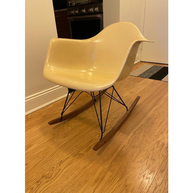 Herman Miller Eames Vintage 1957 Arm Shell Chair For Sale - Image 12 of 12