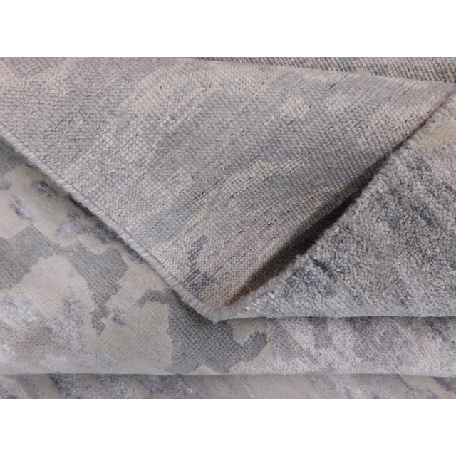 Modern Hand Knotted Abstract Rug- 8'x 10' For Sale - Image 14 of 18