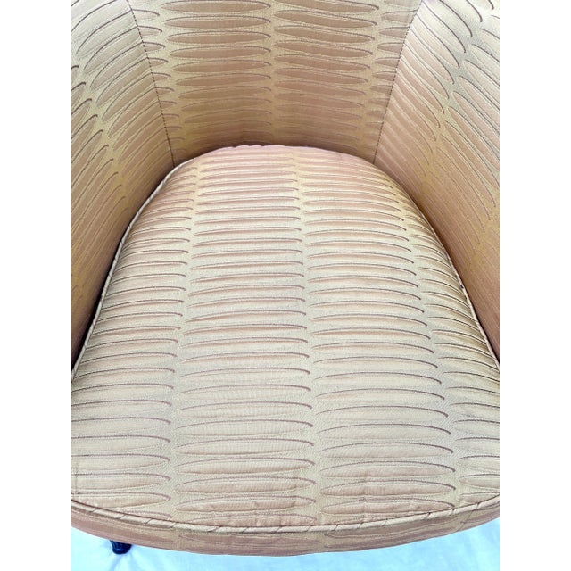 Pair of French Art Deco Bergere Chairs in the Style of Paul Follot For Sale - Image 9 of 12