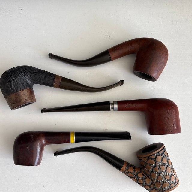 Amazing antique pipes! Weber Medico Briar and more! Rare!! Please see pictures. Set of 5