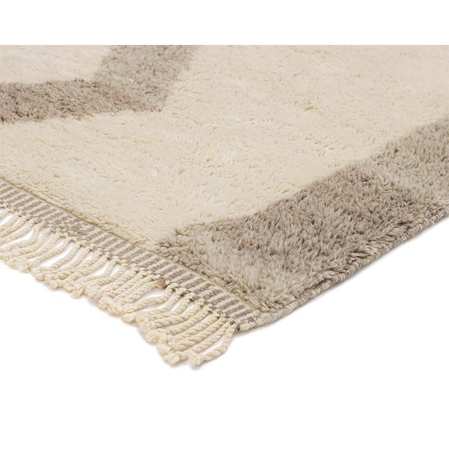 Hand-Knotted Wool Premium Rug by Azele Studio For Sale - Image 9 of 12