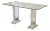 Italian Acrylic and Glass Console Table, 1980s For Sale