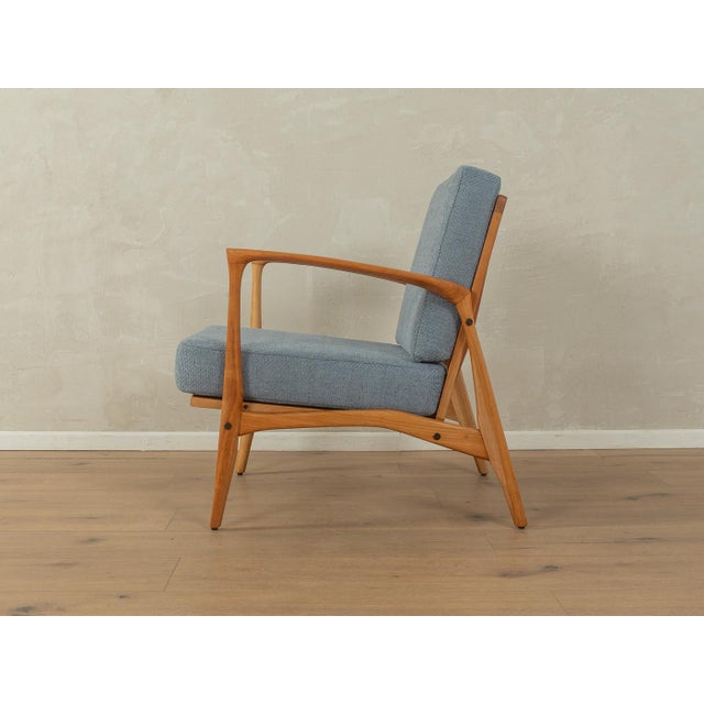 1960s Vintage Armchair in Cherry, 1960s For Sale - Image 5 of 9