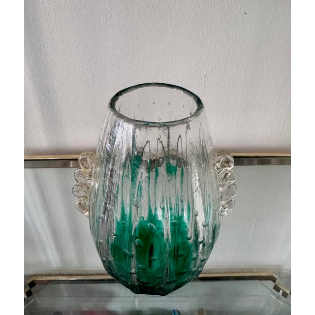 Mid-Century Modern Vintage Barovier & Toso Vase For Sale - Image 3 of 4
