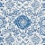 Printed by hand on a subdued linen ground, this dense, mid-scale floral design is a wonderful companion for larger and...