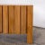Wood 1970s Maison Regain Brutalist Planked Elm Sideboard For Sale - Image 7 of 8