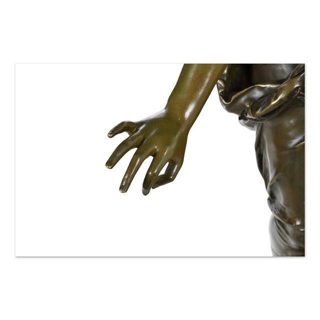 Albert-Ernest Carrier de Gédleuse, Mélodie, Bronze For Sale - Image 8 of 10