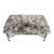 Contemporary Paul Ferrante Wrought Iron Ottoman With Curly Wool Upholstery For Sale - Image 3 of 12