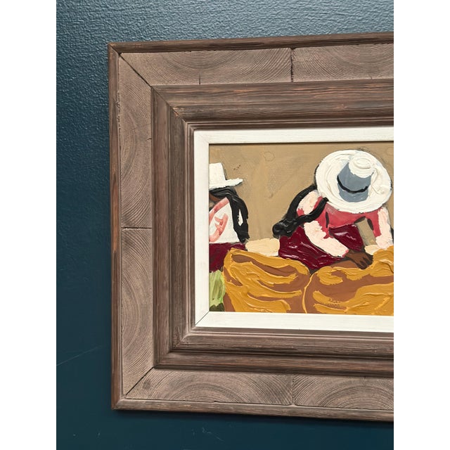 Lars Norman, Bolivia, 1960s, Oil on Panel, Framed For Sale - Image 15 of 18